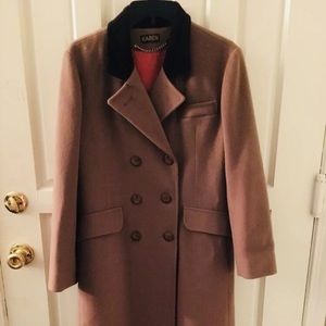 Tan Wool Trench Coat